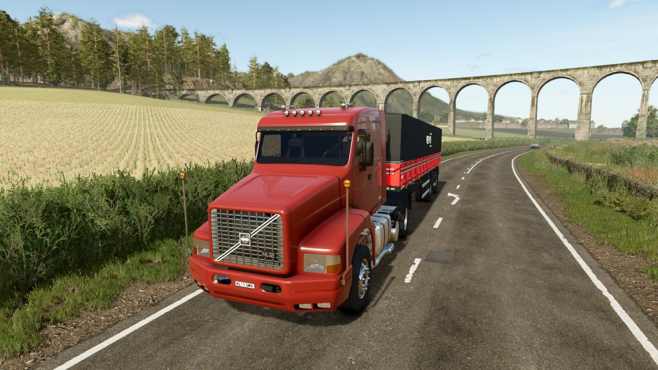 Ciężarówka Volvo NL12EDC do Farming Simulator 25