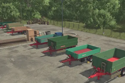 Przyczepa 3-stronna do Farming Simulator 25