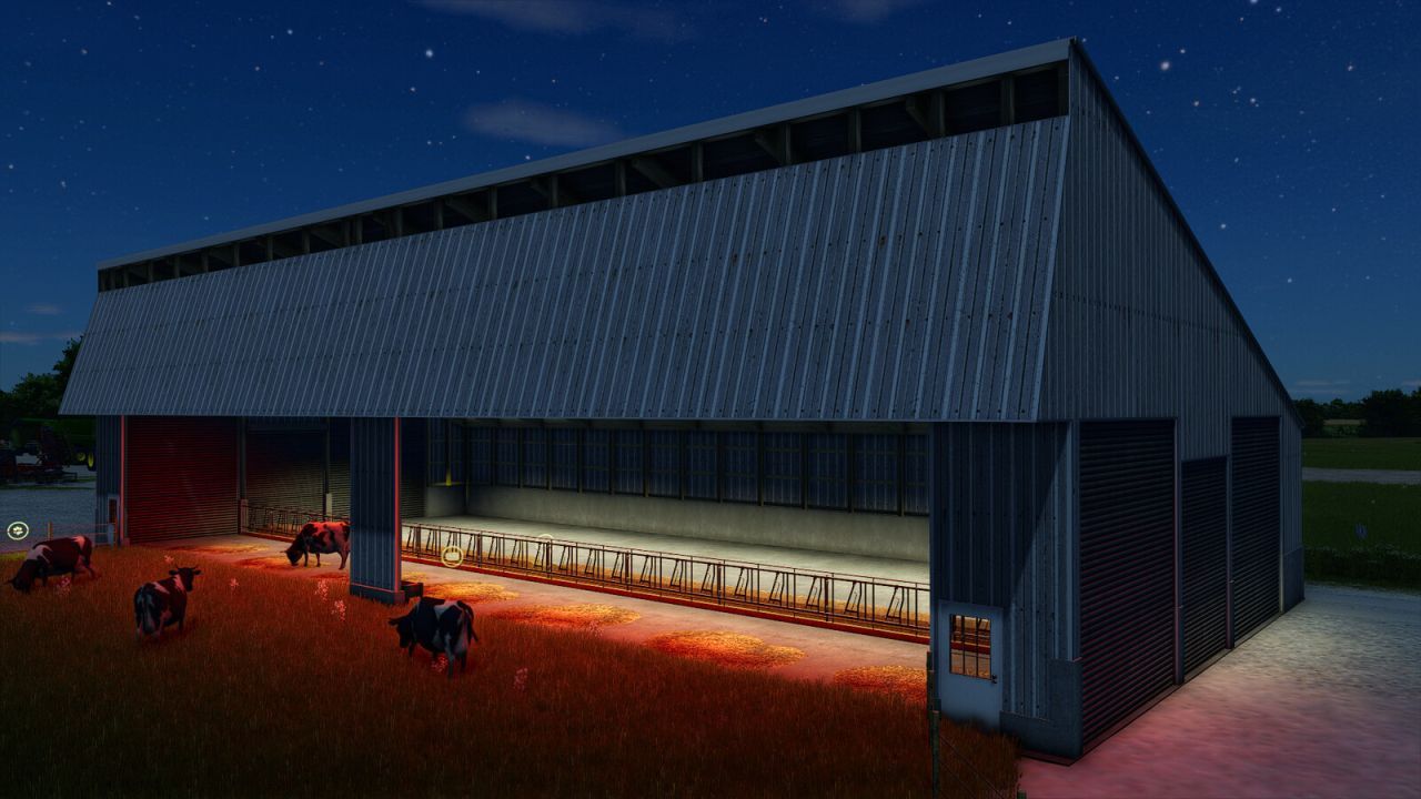 Стабіль для корів American для Farming Simulator 25