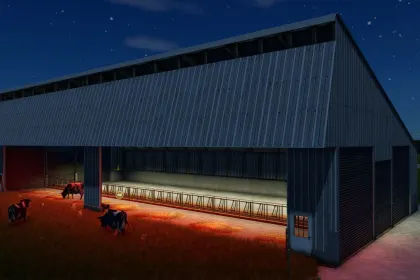 Стабіль для корів American для Farming Simulator 25 — 4