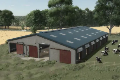 Modernized Cowshed for Farming Simulator 25