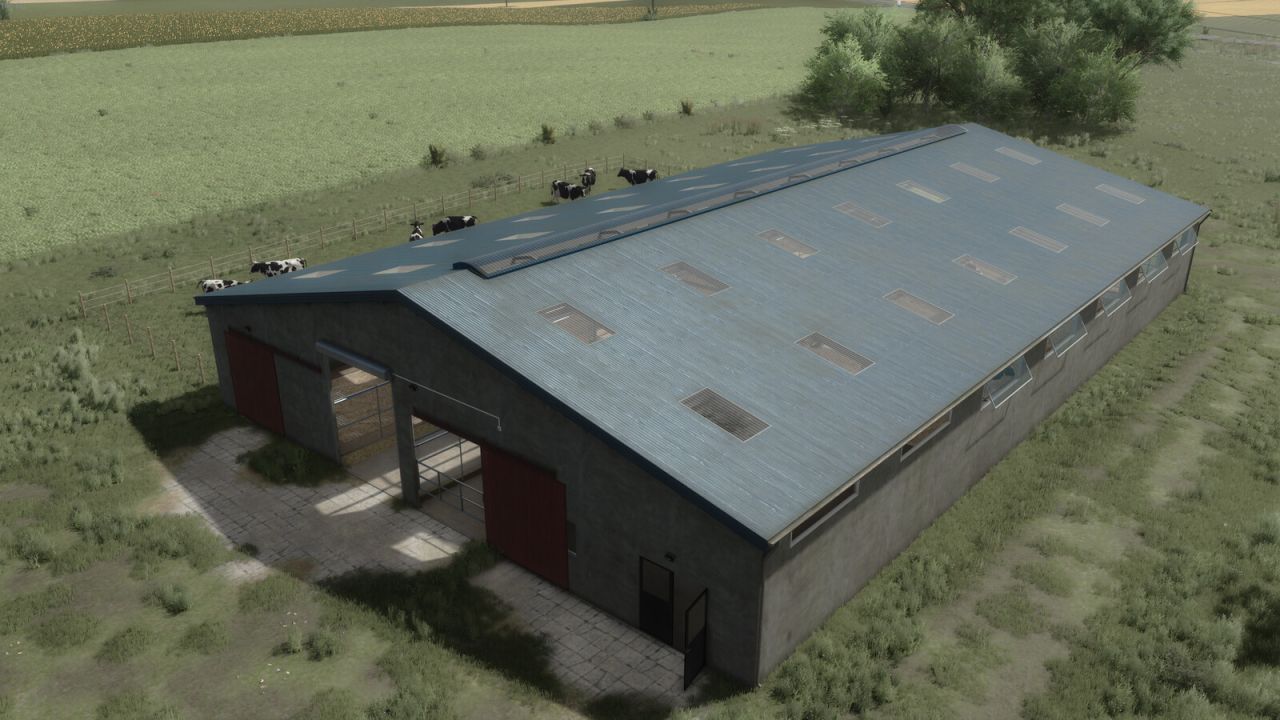 Modernized Cowshed for Farming Simulator 25