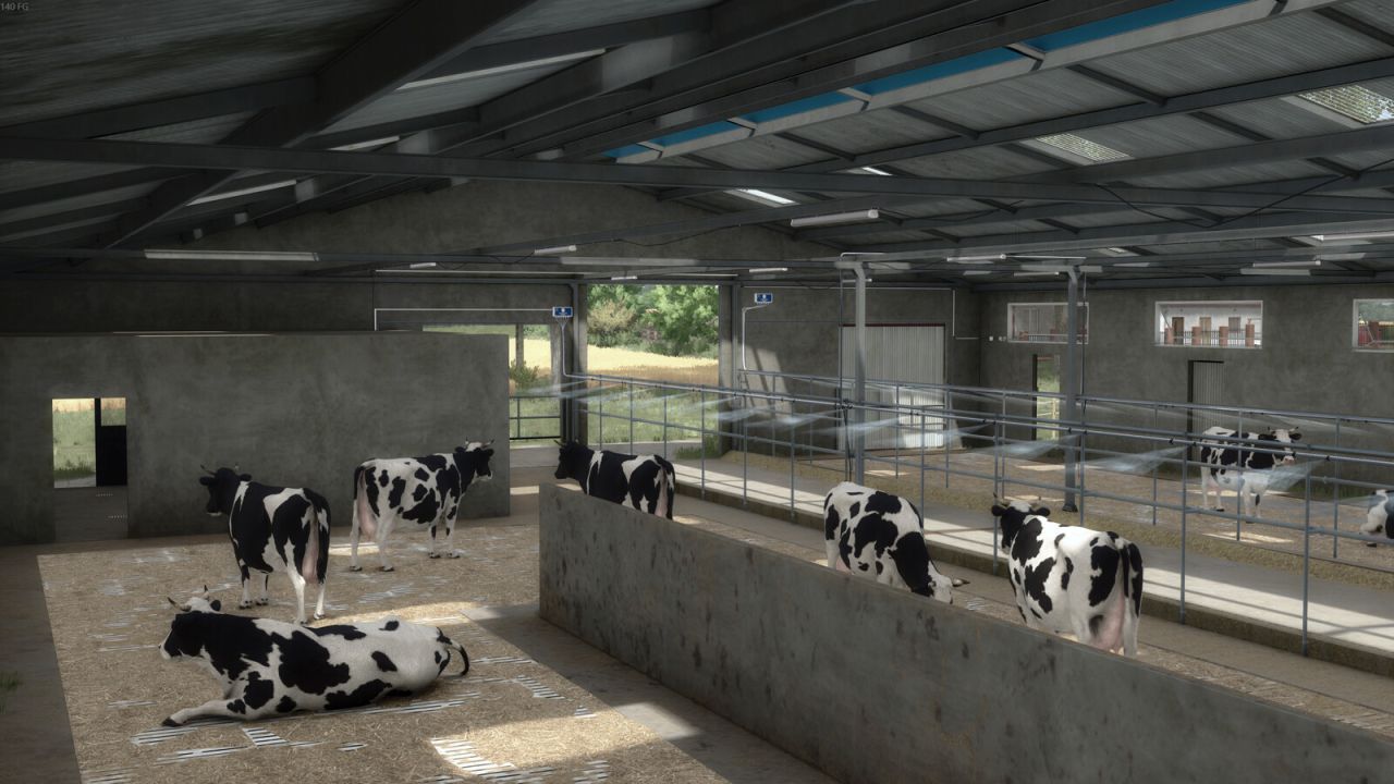 Modernized Cowshed for Farming Simulator 25