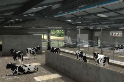 Modernized Cowshed for Farming Simulator 25 — 4
