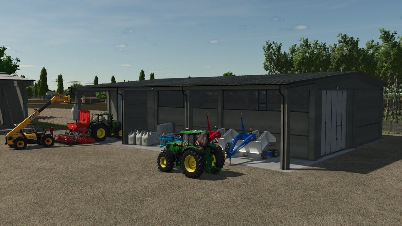 Будівля Італійський Преміум Склад для Farming Simulator 25
