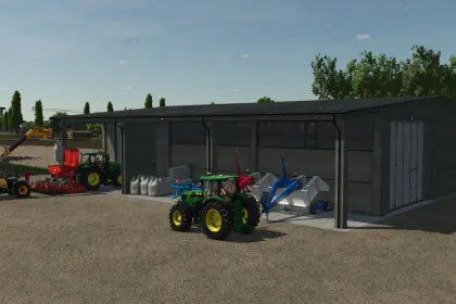 Будівля Італійський Преміум Склад для Farming Simulator 25 — 2