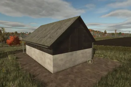 Old Hayloft And Grain Storage for Farming Simulator 25