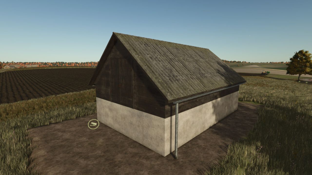 Склад сіна та зерна для Farming Simulator 25