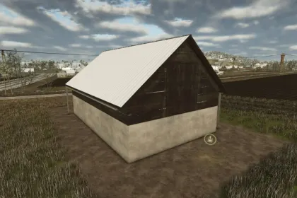 Склад сіна та зерна для Farming Simulator 25 — 3