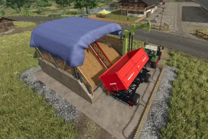 Склад коренеплодів та дерев'яних чіпсів для Farming Simulator 25 — 4