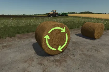 Мод для переміщення тюків для Farming Simulator 25 — 1