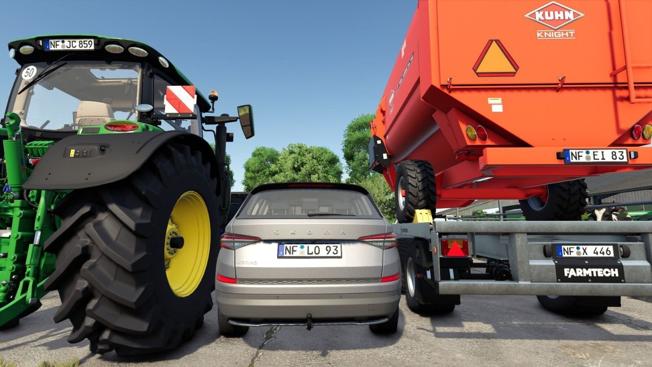 Модифікатор номерних знаків для Farming Simulator 25