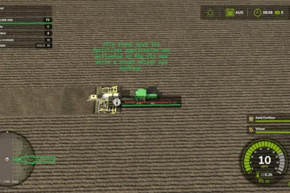 Скрипт для перемикання добрив для Farming Simulator 25 — 1