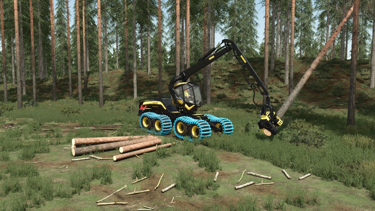 Звуки лісозаготівлі для Farming Simulator 25