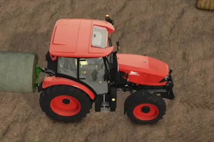 Ефективні Вила для Тюків Lizard 3 Point Bale Fork — Стабільне Завантаження у FS25 — 2