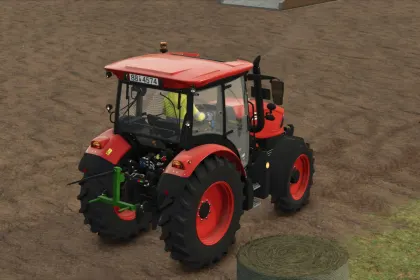 Ефективні Вила для Тюків Lizard 3 Point Bale Fork — Стабільне Завантаження у FS25 — 3