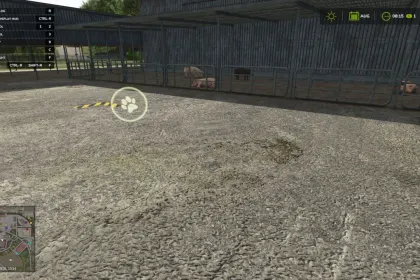 Мод для транспортування тварин для Farming Simulator 25