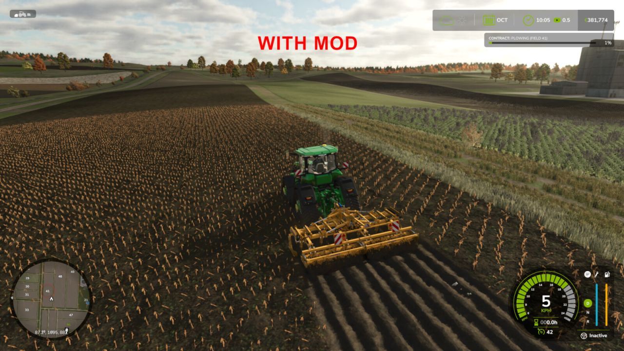 Subsoiler for Plow Contracts for Farming Simulator 25