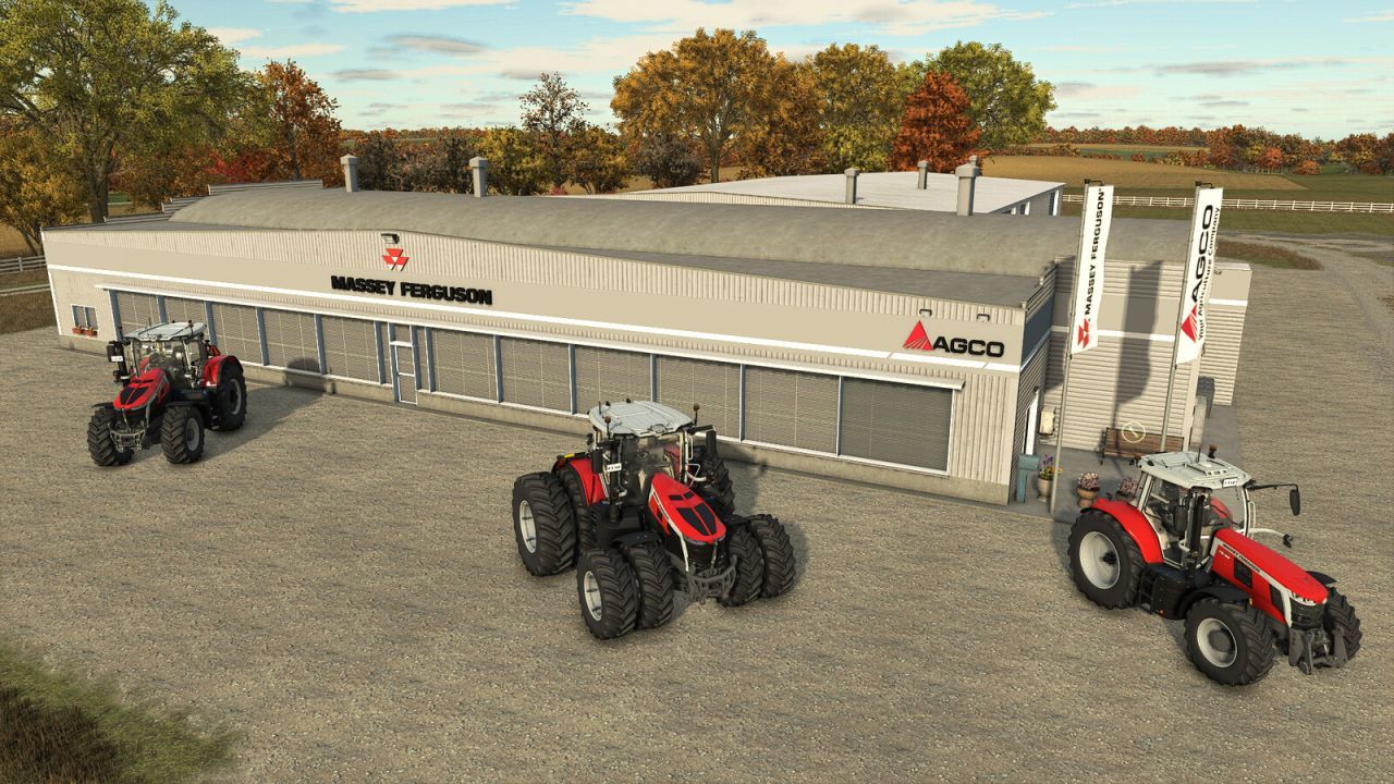 Сервісна майстерня для Farming Simulator 25