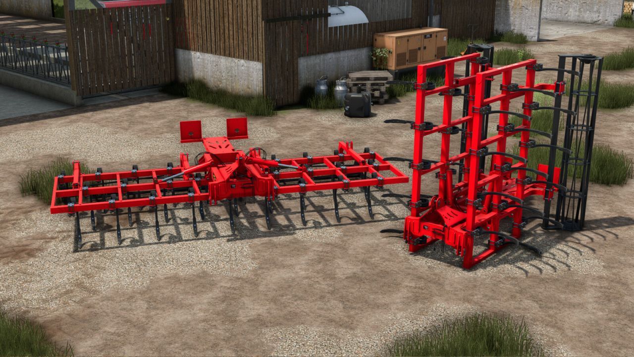 Efficient Stubble Cultivator Labbé Rotiel C35 — Perfect Field Preparation in FS25
