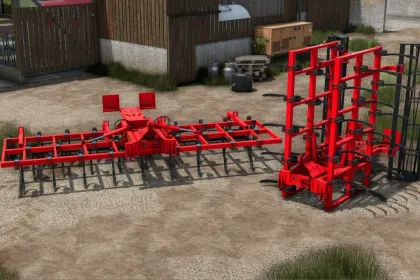 Efektywny Kultywator Słomowy Labbé Rotiel C35 — Idealne Przygotowanie Pola w FS25