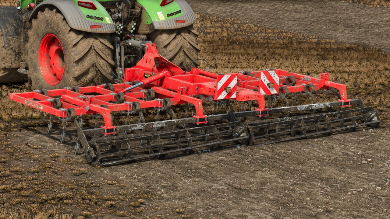 Efektywny Kultywator Słomowy Labbé Rotiel C35 — Idealne Przygotowanie Pola w FS25