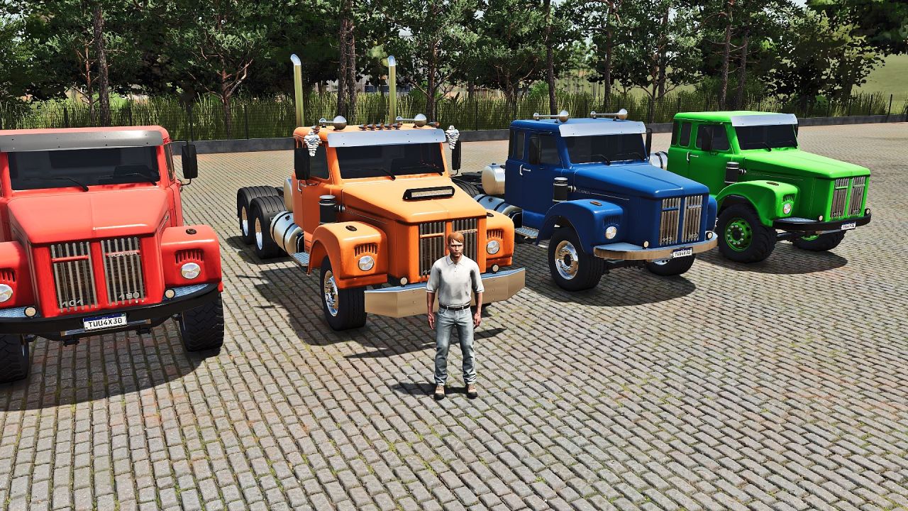 Вантажівка Scania L111 (JACARÉ) для Farming Simulator 25