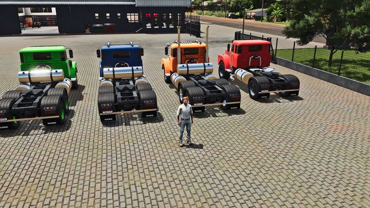 Вантажівка Scania L111 (JACARÉ) для Farming Simulator 25
