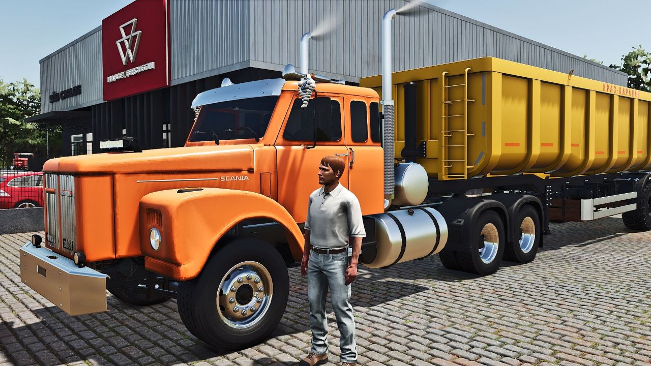 Вантажівка Scania L111 (JACARÉ) для Farming Simulator 25