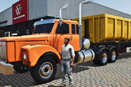 Вантажівка Scania L111 (JACARÉ) для Farming Simulator 25 — 6