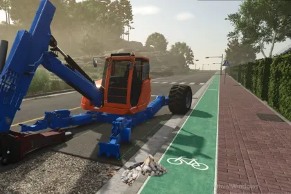 Екскаватор Menzi Muck Spider 2 для Farming Simulator 25 — 6