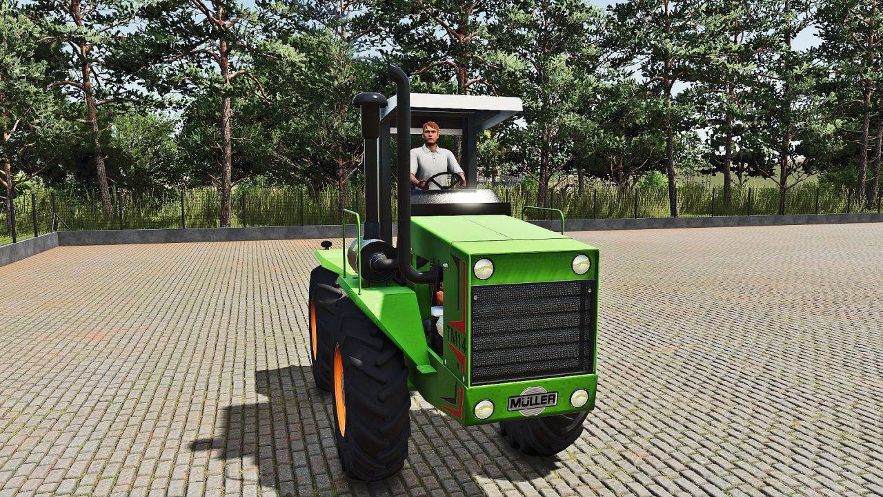 Трактор Muller TM Series для Farming Simulator 25