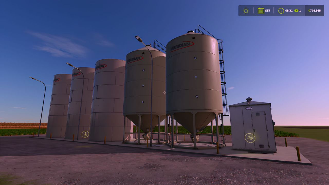 Склад Meridian для Farming Simulator 25