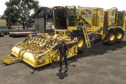 Трактор Ropa Tiger 6S Multifruit для Farming Simulator 25 — 1