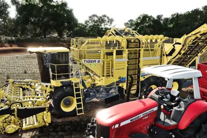 Трактор Ropa Tiger 6S Multifruit для Farming Simulator 25 — 6