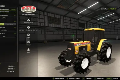 Трактор CBT 8060 для Farming Simulator 25 — 2