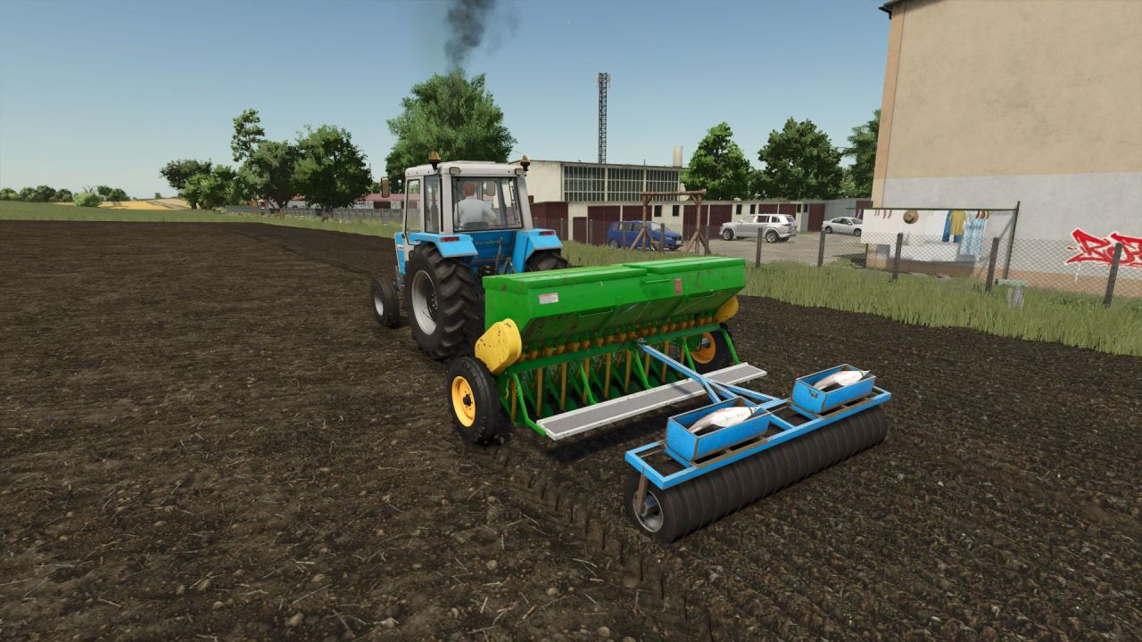 Гумовий коток для Farming Simulator 25