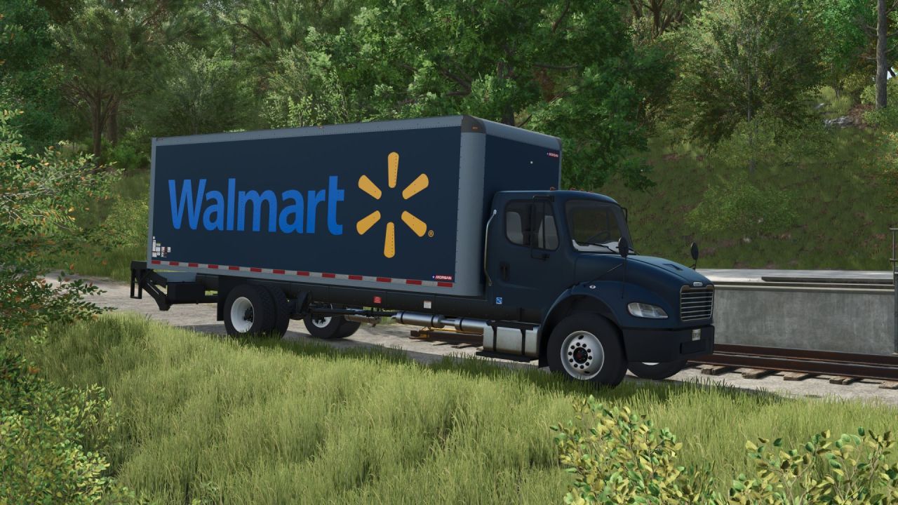 Вантажівка Freightliner M2 Box для Farming Simulator 25