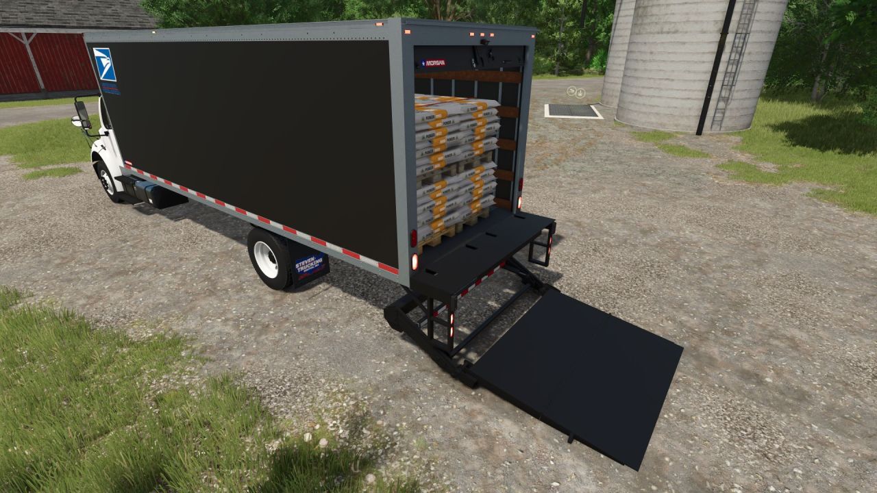 Вантажівка Freightliner M2 Box для Farming Simulator 25