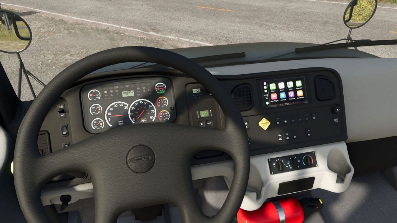 Вантажівка Freightliner M2 Box для Farming Simulator 25
