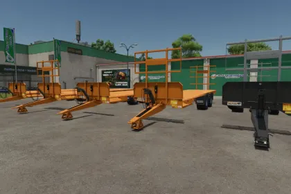 Причіп Richard Western BTTA 1628 для Farming Simulator 25 — 1