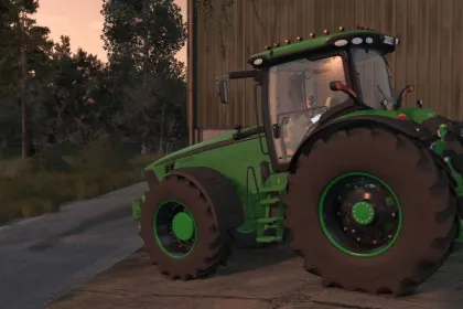 Трактор John Deere 8R Series для Farming Simulator 25 — 2