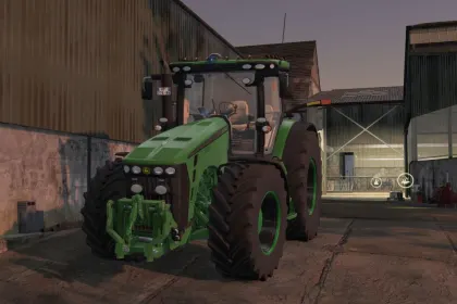 Трактор John Deere 8R Series для Farming Simulator 25 — 3