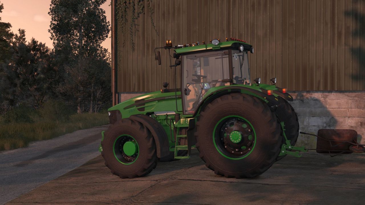 Трактор John Deere 7x30 для Farming Simulator 25
