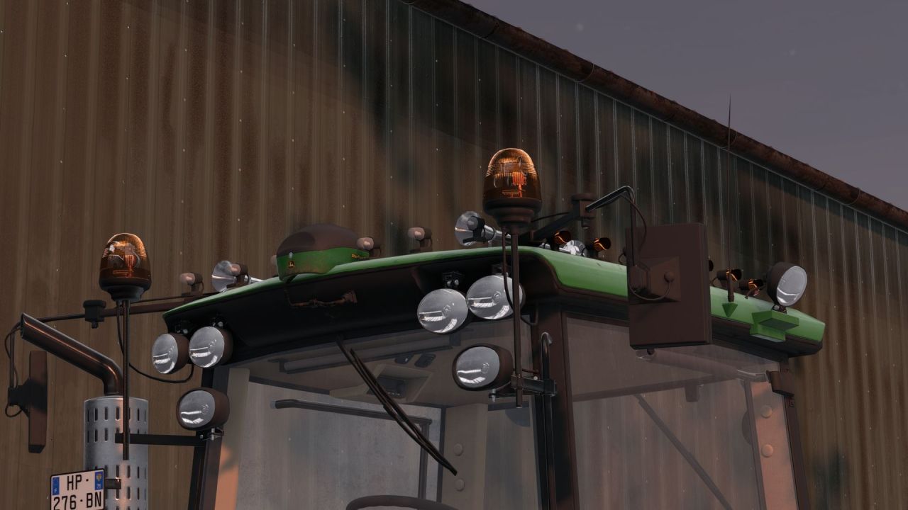Трактор John Deere 7x30 для Farming Simulator 25