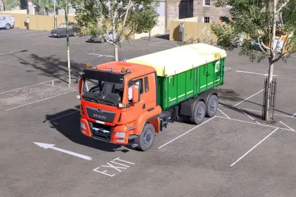Lkw MAN TGS Agroliner 26500 für Farming Simulator 25