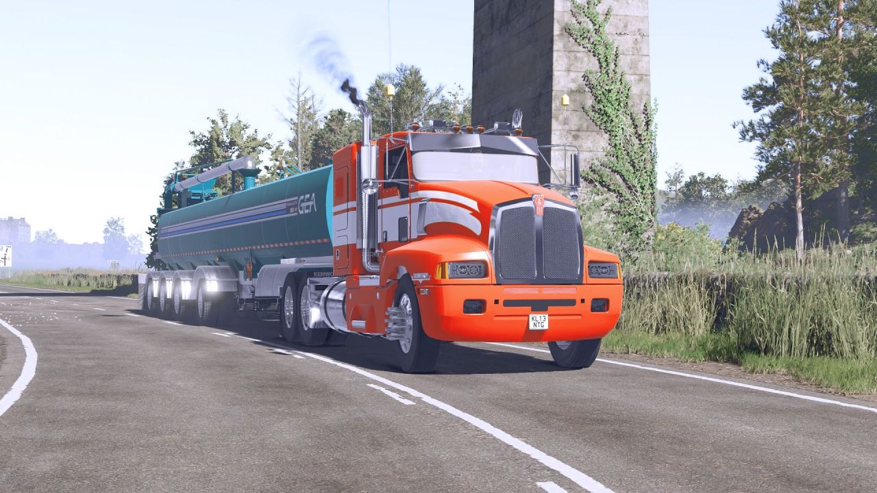 Вантажівка Kenworth T600 для Farming Simulator 25