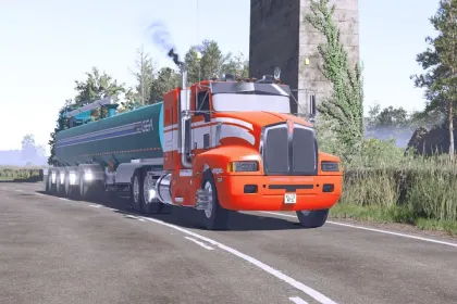 Вантажівка Kenworth T600 для Farming Simulator 25 — 2