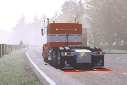 Вантажівка Kenworth T600 для Farming Simulator 25 — 3