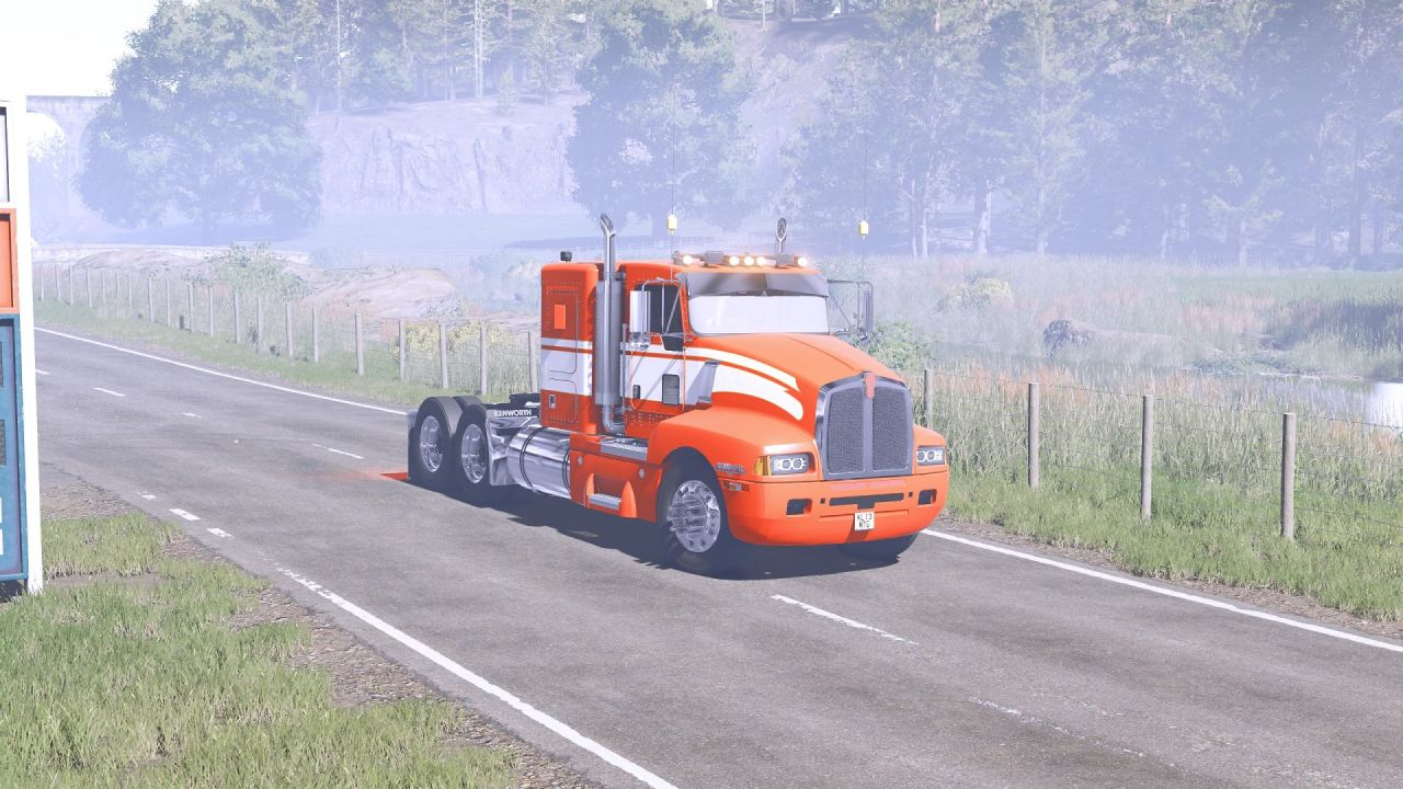 Вантажівка Kenworth T600 для Farming Simulator 25